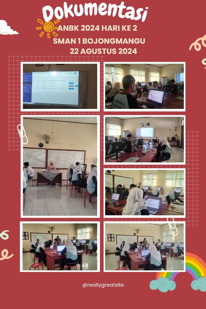 KEGIATAN ANBK SMAN 1 BOJONGMANGU